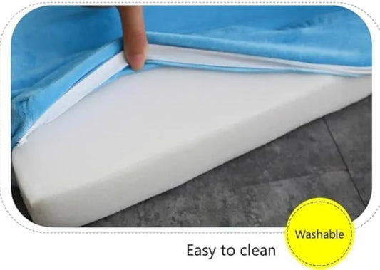 MAHIKA Fiber Foldable Cartoon Baby's Sofa Cum Bed Small Sofa Chair for Kids Specially Room Decoration Gift Purpose