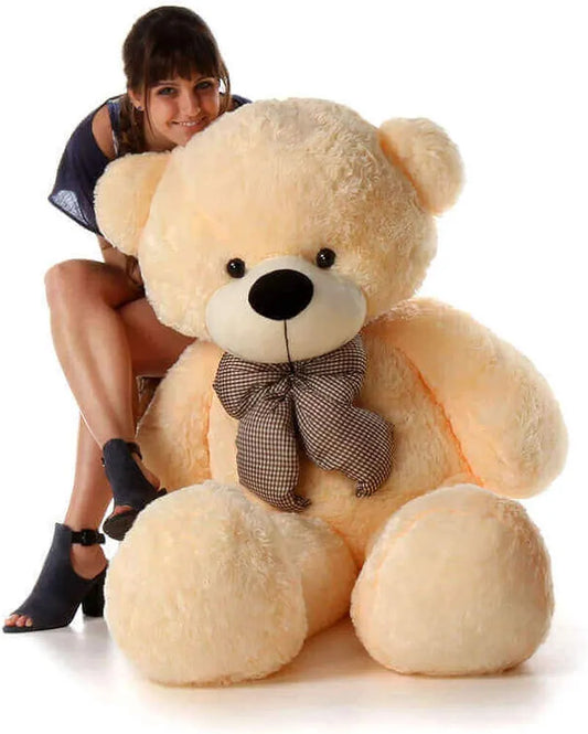 HUG 'n' FEEL SOFT TOYS Teddy Bear 6 feet, Soft Toy, Teddy Bear for Girls, Soft Toys for Kids, Birthday Gift for Girls,Wife,Girlfriend,HusbandPlush & Stuffed Toys