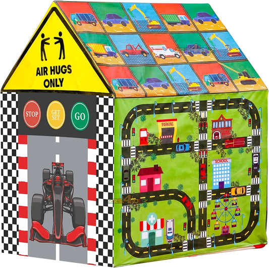 Zest 4 Toyz Hut Type Kids Toys Jumbo Size theme play theme tent house for kids Boys and Girls  Multi color