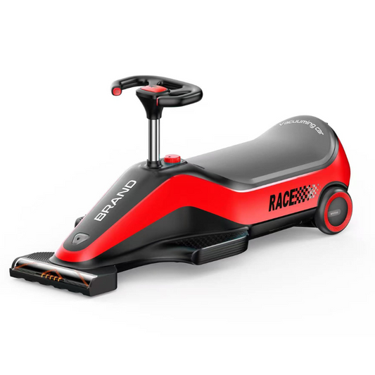 Kids Cleaning Car Ride-on Car Cart with Front Vacuum Cleaner New Product for 2-4 Years 12V Battery Kid's Toy