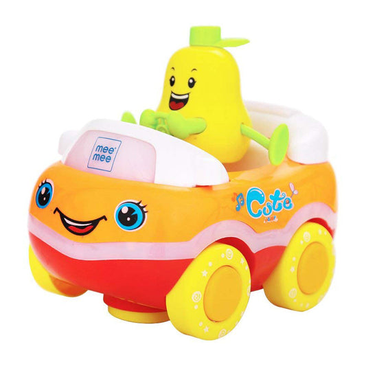 Mee Mee Bump-N-Go Fruity Car Musical Toy for Babies with Lights and Sound Effects