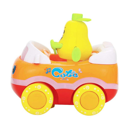 Mee Mee Bump-N-Go Fruity Car Musical Toy for Babies with Lights and Sound Effects